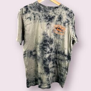 Men's SALTY CREW Tie-Dye Logo T-Shirt Size Medium Premium Cotton